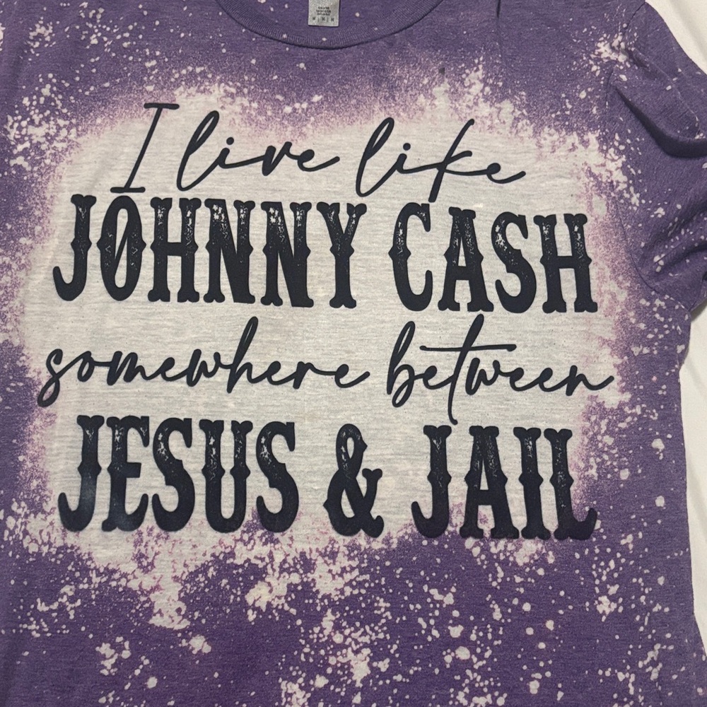 Purple Graphic Tee